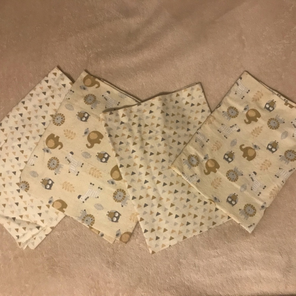 4Set Just Born Baby Sheets